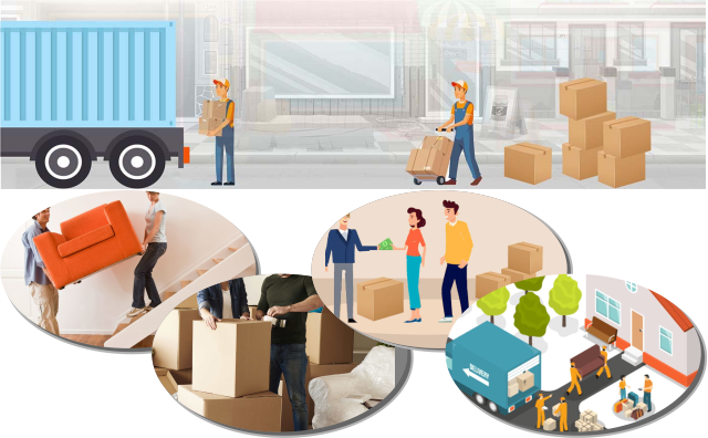 door to door packers and movers service near me